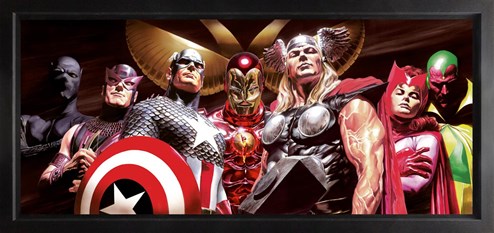 Assemble Deluxe by Marvel - Framed Deluxe Box Canvas